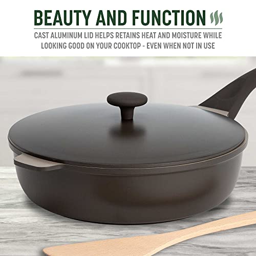 All-in-One Pan, Multilayer Nonstick Cookware Set, High-Performance Construction, Multipurpose Design Replaces Multiple Pots and Pans, Dishwasher Safe, 11-Inch, 4.4-Quart Capacity, Graphite (Graphite / 11-Inch / All-In-One Pan)