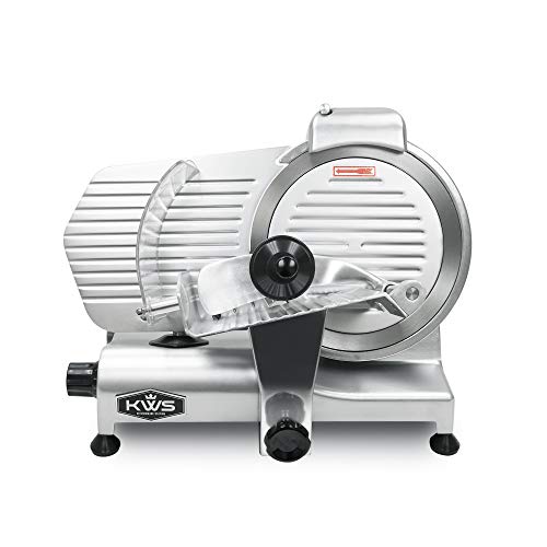 10NS Commercial 10" Electric Meat Slicer (Silver)