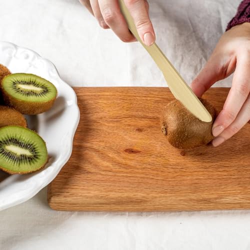 300 Count Disposable Compostable Bamboo Knives for Party (knives)