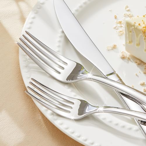 65 Piece Flatware Set (65-Piece / Silver)