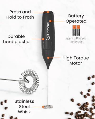 Frother Wand Powerful Milk Frother & Coffee Stirrers Electric
