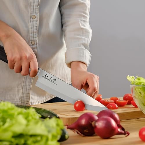8 Inch Japanese Chef Knife (Classic Black)