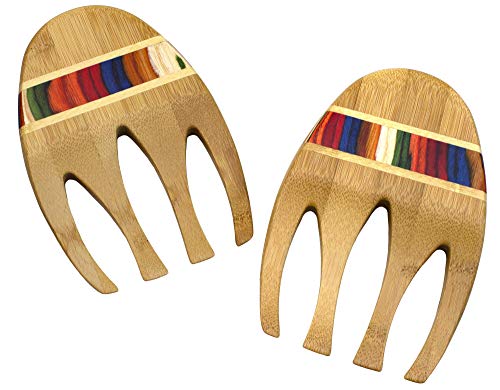 Baltique Marrakesh Collection Salad Hands Serving Utensils (Salad Hands)