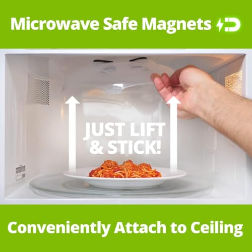 Magnetic Microwave Splatter Cover for Food (Graphite)