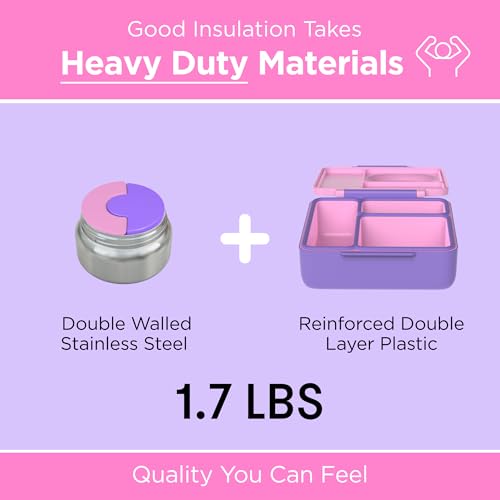 OmieBox Kids Insulated Bento Box