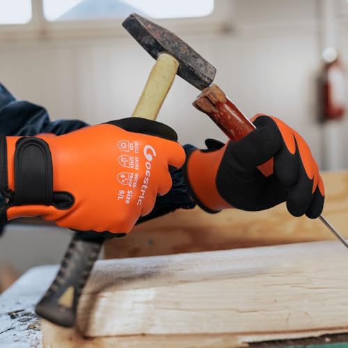100% Waterproof Winter Work Gloves for Men Women
