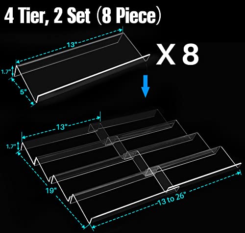 Spice Drawer Organizer (Large-8Pcs)
