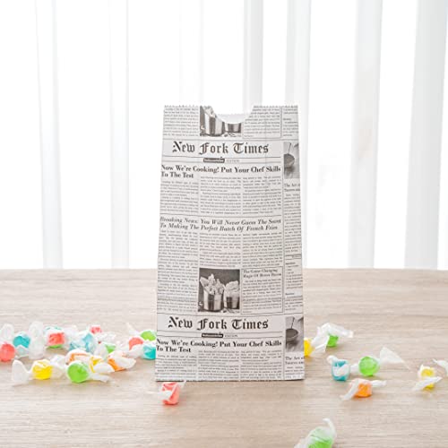 Bag Tek 2 Lb Disposable Lunch Bags (2 lb / Newsprint)