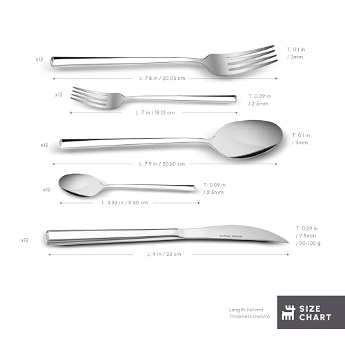 Tivoli Silverware Set For 6 (Tivoli 30-Piece / 30-Piece)