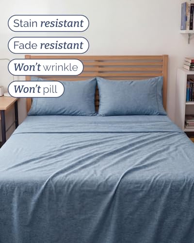 Full XL Sheets (39 - Heathered Blue / Full XL)
