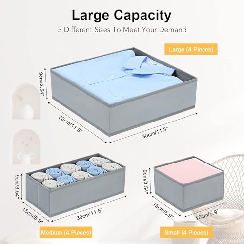 Drawer Organizer Clothes (12 Count)