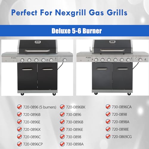 720 0896B Grill Grates for Nexgrill Replacement Parts 6 Burner 720