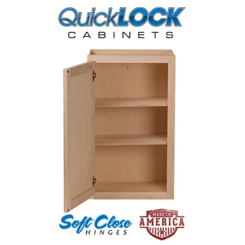 Quicklock RTA (12"D x 24"W x 42"H Standard / Raw Maple)