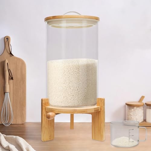 Glass Rice Dispenser (7.5L/1.98Gal)