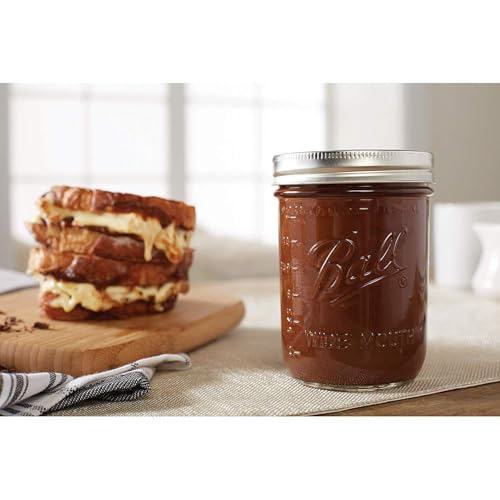 Wide Mouth Glass Mason Jars with Lids and Bands (Pint / 16 Ounce (Pack of 36))