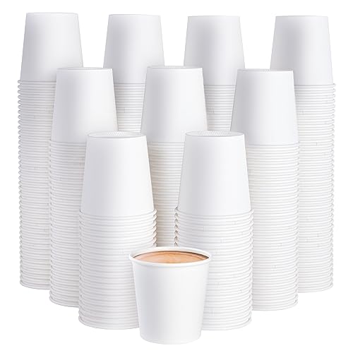 300 Pack 6 oz Disposable Paper Coffee Cup (6oz)