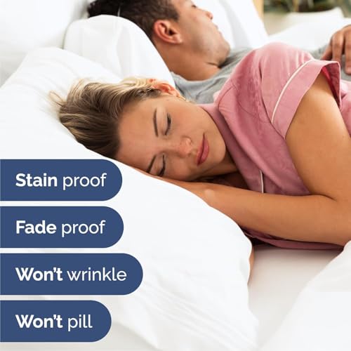 King Size 4 Piece Sheet Set (01 - White / King)