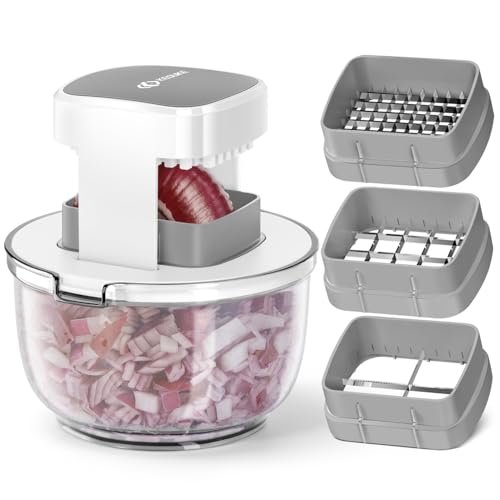 Multifunctional Vegetable Chopper Bowl White (Bowl / White)