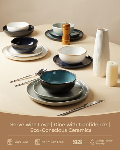 Extra Large Dinnerware Set for 12 (White / Set (36pcs))