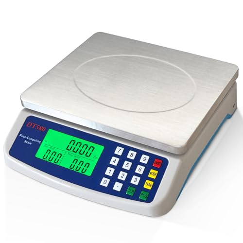 Large Digital Kitchen Scale 40kg (Gray 40kg)