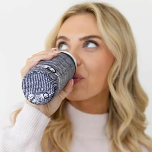 CanSok Sleeve for Beer & Soda Insulated Neoprene Cover (Peek-A-BOO / 12oz Slim Can Sleeve)