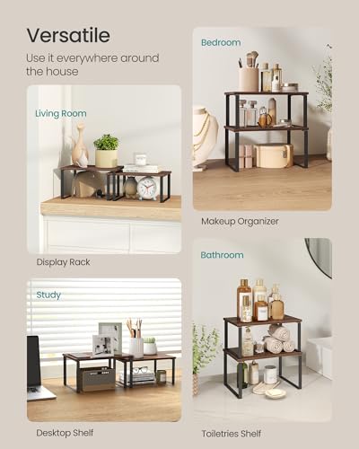 Cabinet Organizer Shelf (2 Count)
