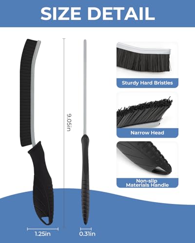 Crevice Cleaning Brushes (Multicolor)