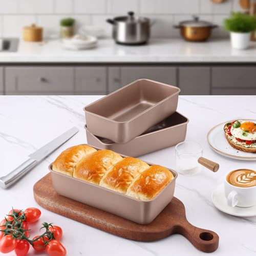 Loaf Pans for Bread Baking (Rose Gold / Medium)