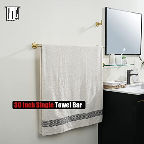 Gold Towel Bar (Gold / 33 Inch)