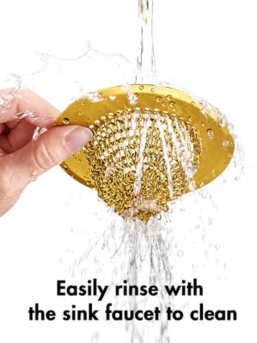 Kitchen Sink Drain Strainer (Yellow)