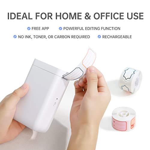 D101 Label Maker with Tape for Office Home School Organization