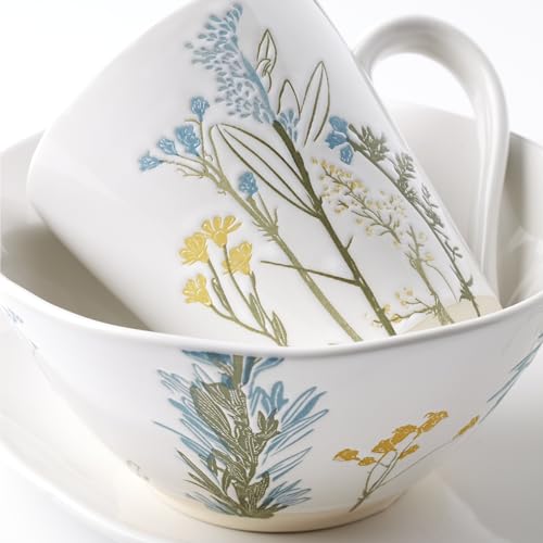 896609 Wildflowers All (Dinner Bowls, Set of 4)