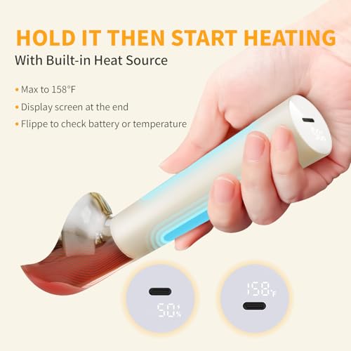 Heated Ice Cream Scoop