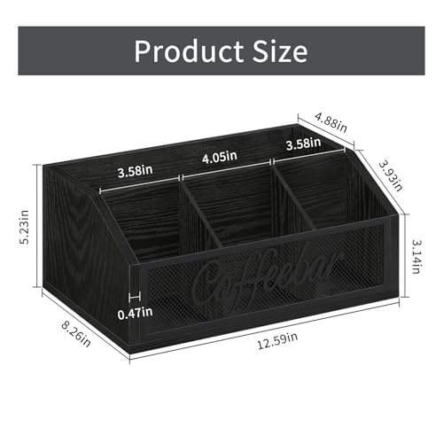 Coffee Station Organizer for Countertop