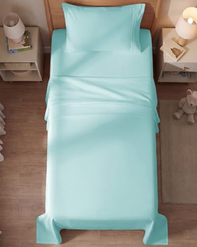 Twin Size 3 Piece Sheet Set (22 - Spa Blue / Twin)