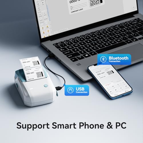 B1 Label Maker with Tapes Set (Sky Blue)