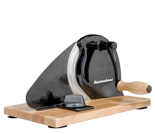 Original Classic Adjustable Bread Slicer for Uniform Slices (11.75" x 8" x 4.7" / Black)