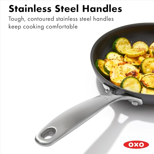 Enhanced 10 Piece Cookware Pots & Pans Set (10 Piece Cookware Set / Black)