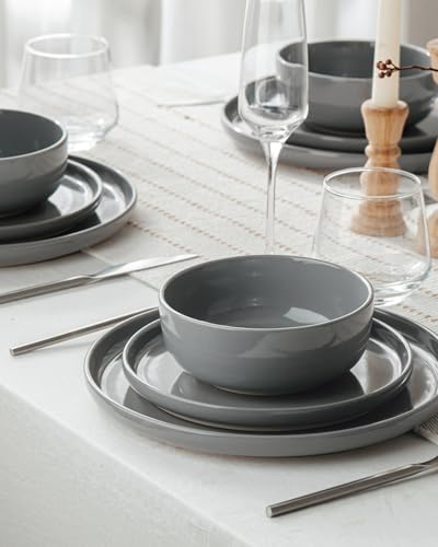 Milkyway 12 Piece Stoneware Dinnerware Set