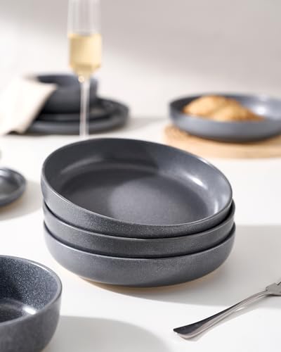 Milkyway 33 oz Pasta Bowls Set of 8 (Matte Dark Charcoal / Set of 8)