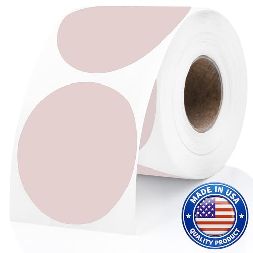 Light Brown Thermal Labels (Light Brown / 300 Stickers)