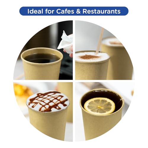 8 oz Coffee Cups (8 OZ / Kraft)