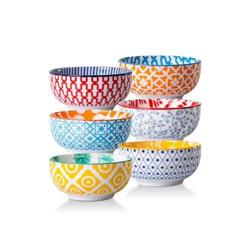 4 Oz Ceramic Mini Dipping Bowls Set of 6 (6 Count)