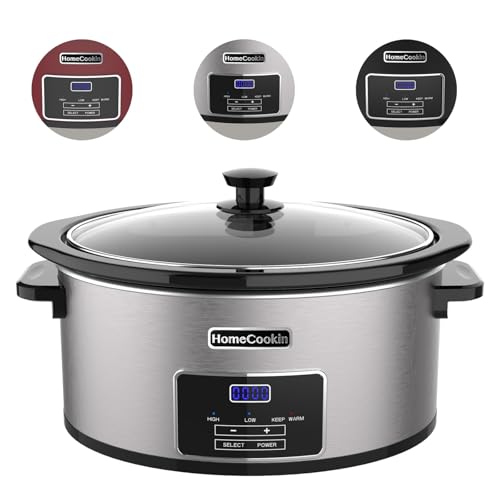 7 Quart Programmable Slow Cooker with Keep Warm Setting