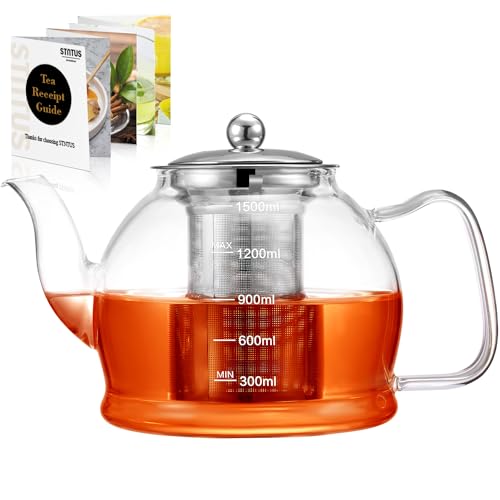 STNTUS Glass Teapot (1500ml/52oz)