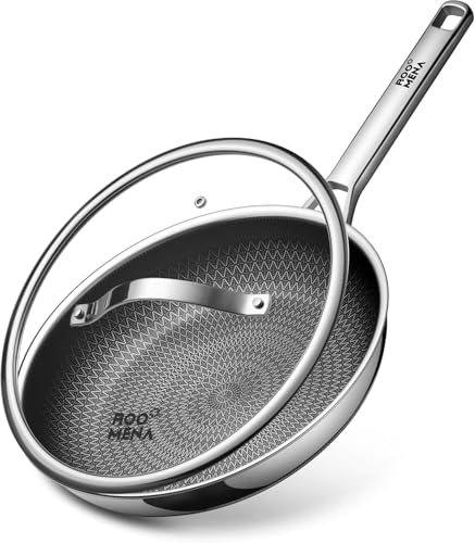 NonStick Frying Pans with Lid