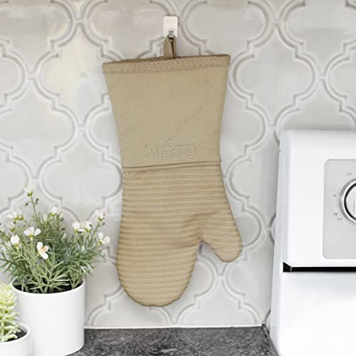 Premium Silicone Oven Mitt (Cappuccino / 1 Pack)