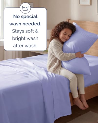 Twin Size 3 Piece Sheet Set (35 - Lavender / Twin)