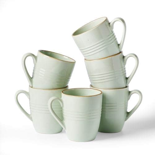 Jupiter Coffee Mugs Set of 6 (6pcs / Jupiter-Light Green)