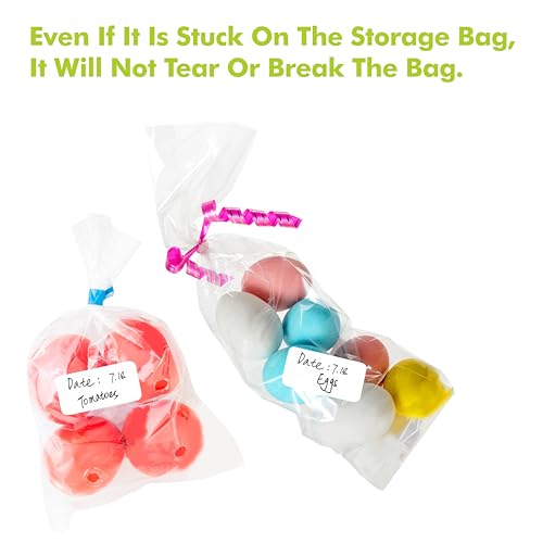 2000 Removable Freezer Labels (2000-blank / 1” x 2”)